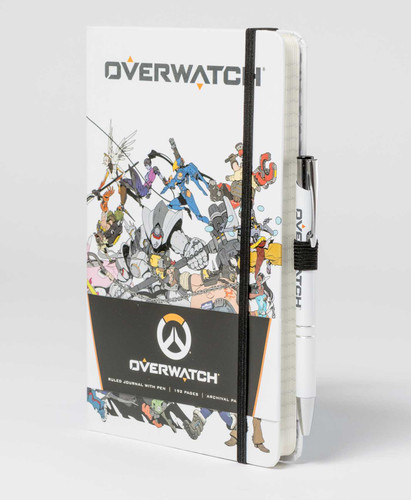Overwatch: Hardcover Ruled Journal With Pen book cover by Insight Editions
