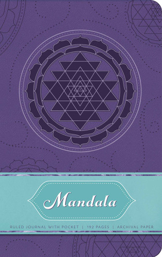 Mandala Hardcover Ruled Journal book cover by Insight Editions