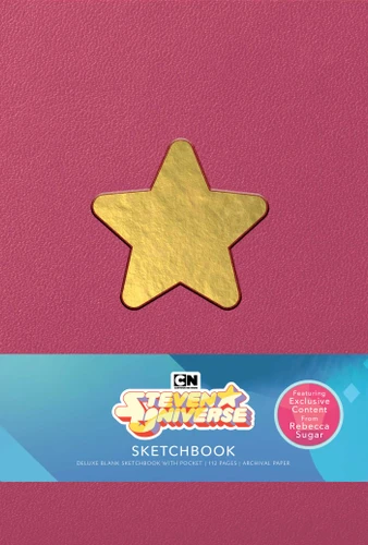Steven Universe Deluxe Hardcover Blank Sketchbook: Rebecca Sugar Edition book cover by Insight Editions