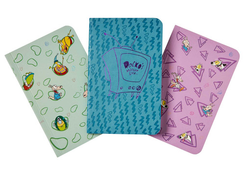 Rocko's Modern Life Pocket Notebook Collection (Set of 3) (90's Classics) book cover by Insight Editions