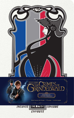 Fantastic Beasts: The Crimes of Grindelwald: Ministère des Affaires Magiques Hardcover Ruled Journal (Harry Potter) book cover by Insight Editions