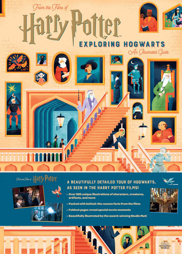 Harry Potter: Exploring Hogwarts: An Illustrated Guide book cover by Jody Revenson
