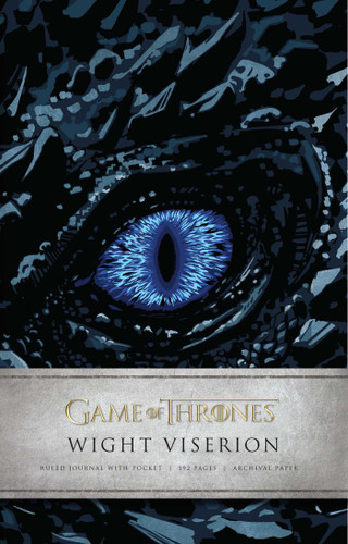 Game of Thrones: Wight Viserion Hardcover Ruled Journal (Game of Thrones) book cover by Insight Editions