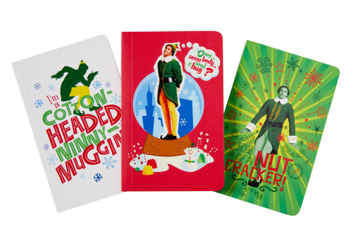 Elf Pocket Notebook Collection (Set of 3) (Holiday) book cover by Insight Editions