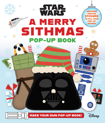 Star Wars: A Merry Sithmas Pop-Up Book book cover by Insight Editions