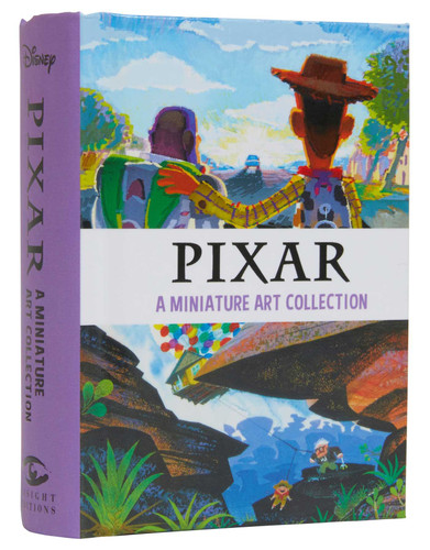 Pixar: A Miniature Art Collection (Mini Book) (Mini Book) book cover by Brooke  Vitale