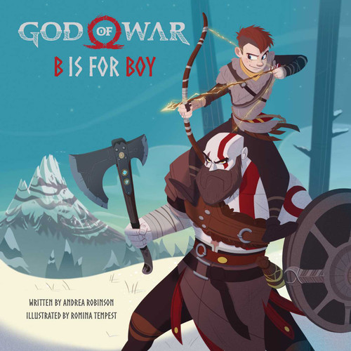 God of War: B is for Boy: An Illustrated Storybook book cover by Andrea  Robinson