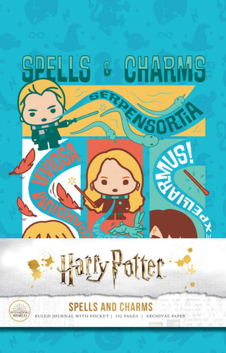 Harry Potter: Spells and Charms Hardcover Ruled Journal (Harry Potter) book cover by Insight Editions