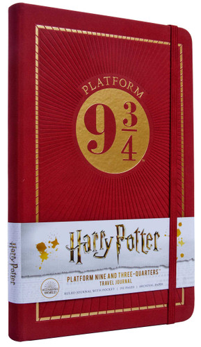 Harry Potter: Platform Nine and Three-Quarters Hardcover Journal (Harry Potter) book cover by Insight Editions