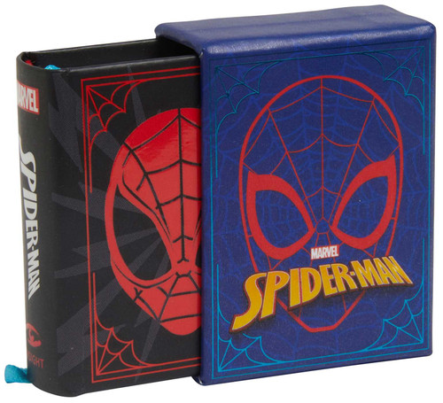 Marvel Comics: Spider-Man (Tiny Book): Quotes and Quips From Your Friendly Neighborhood Super Hero (Fits in the Palm of Your Hand, Stocking Stuffer, Novelty Geek Gift) (Tiny Book) book cover by Matt Singer