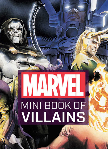 Marvel Comics: Mini Book of Villains (Marvel) book cover by Scott Beatty