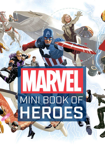 Marvel Comics: Mini Book of Heroes (Marvel) book cover by Scott Beatty