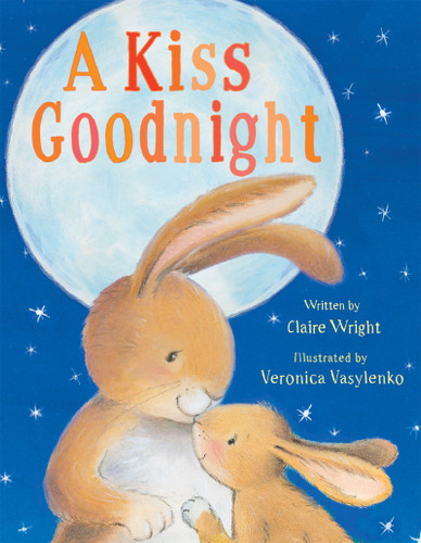 A Kiss Goodnight (Padded Board Books for Babies) book cover by Claire Wright