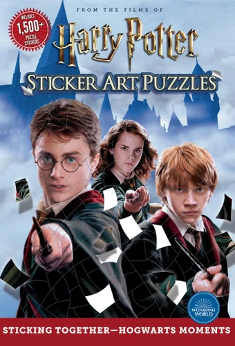 Harry Potter Sticker Art Puzzles - Sticker Book for Teens and Adults, Officially Licensed (Sticker Art Puzzles) book cover by Editors of Thunder Bay Press