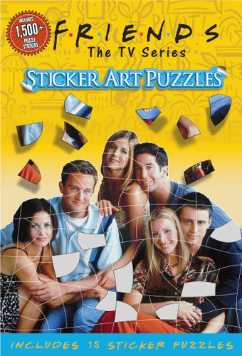 Friends Sticker Art Puzzles (Sticker Art Puzzles) book cover by Editors of Thunder Bay Press