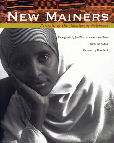 New Mainers: Portraits of Our Immigrant Neighbors book cover by Pat Nyhan