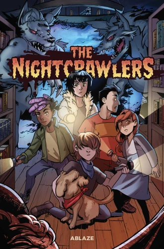 THE NIGHTCRAWLERS VOL. 1 HC: THE BOY WHO CRIED WOLF book cover by Marco Lopez