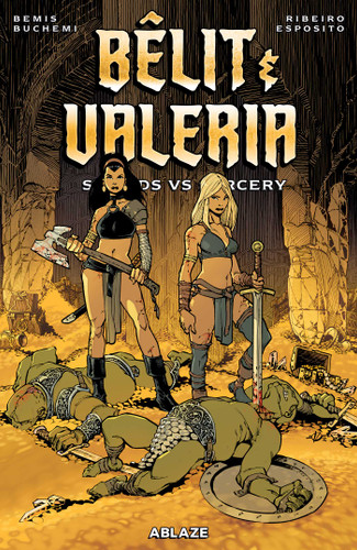 BELIT & VALERIA: SWORDS VS SORCERY book cover by Max Bemis