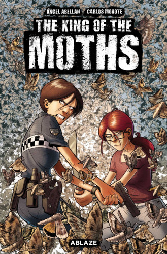 THE KING OF THE MOTHS book cover by Angel Abellan