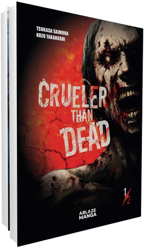 CRUELER THAN DEAD VOL. 1-2 COLLECTION book cover by Tsukasa Saimura