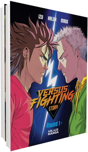 VERSUS FIGHTING STORY VOL. 1-2 COLLECTED SET book cover by Izu Izu