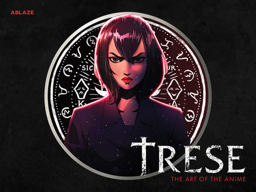 TRESE: THE ART OF THE ANIME - DELUXE EDITION book cover by Budjette Tan, Tanya Yuson