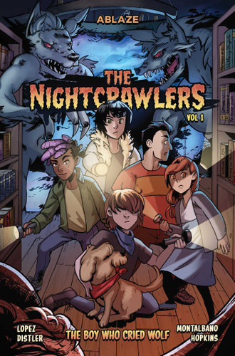THE NIGHTCRAWLERS VOL. 1 TP: THE BOY WHO CRIED WOLF book cover by Marco Lopez
