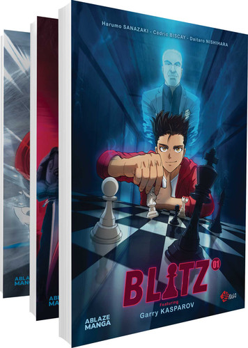 BLITZ VOL. 1-3 COLLECTED SET book cover by Cedric Biscay, Harumo Sanazaki