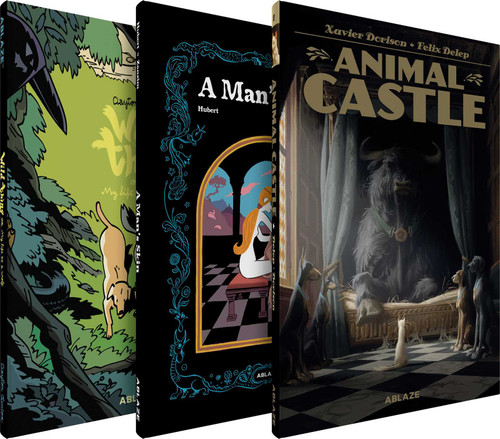 ABLAZE SPOTLIGHT ON FABLES COLLECTED SET book cover by Clayton Junior, Xavier Dorison