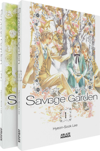 SAVAGE GARDEN OMNIBUS VOL. 1-2 COLLECTED SET book cover by Lee Hyeon-sook