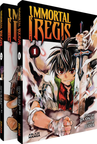 IMMORTAL REGIS OMNIBUS VOL. 1-2 COLLECTED SET book cover by Ga On-Bi