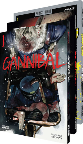 ABLAZE HORROR MANGA COLLECTED SET book cover by Masaaki Ninomiya, Shingo Honda, Kozo Takahashi