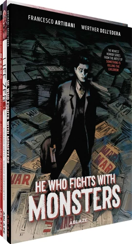 ABLAZE SPOTLIGHT ON HORROR COLLECTED SET #2 book cover by Francesco Artibani, Dario Sicchio