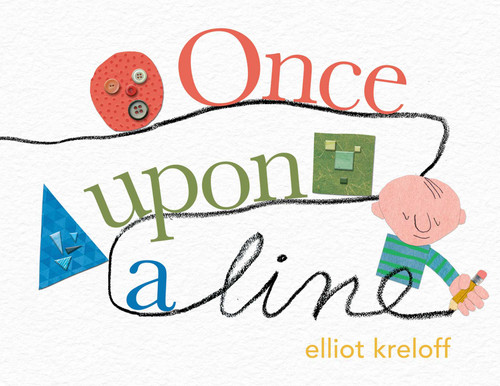 Once Upon a Line book cover by Elliot Kreloff