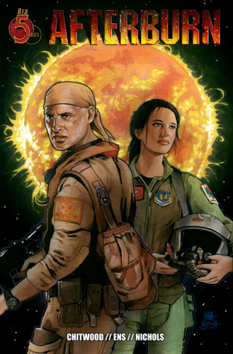Afterburn (Afterburn) book cover by Scott Chitwood