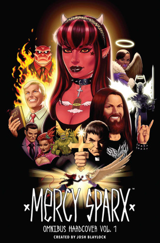 Mercy Sparx Omnibus (Mercy Sparx) book cover by Josh Blaylock