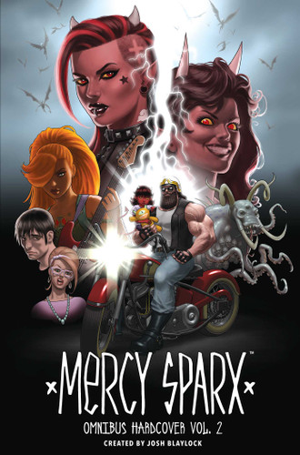 Mercy Sparx Omnibus book cover by Josh Blaylock, Pat Shand