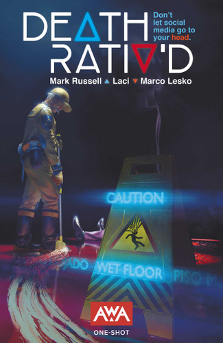 Death Ratio'd book cover by Mark Russell
