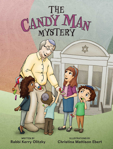 The Candy Man Mystery book cover by Kerry Olitzky