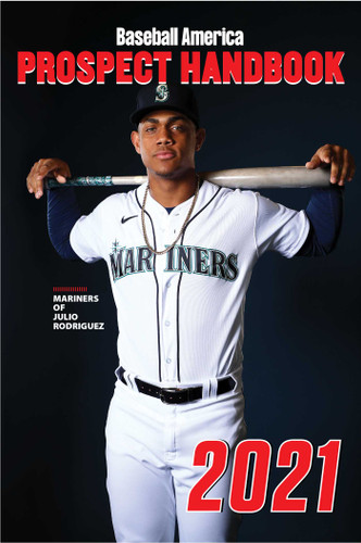 Baseball America 2021 Prospect Handbook book cover by 