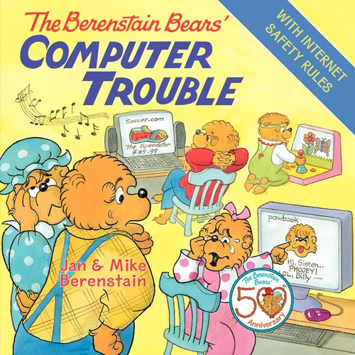 The Berenstain Bears' Computer Trouble (Berenstain Bears #33) book cover by Jan Berenstain, Mike Berenstain