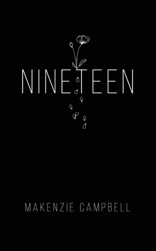 Nineteen book cover by Makenzie Campbell