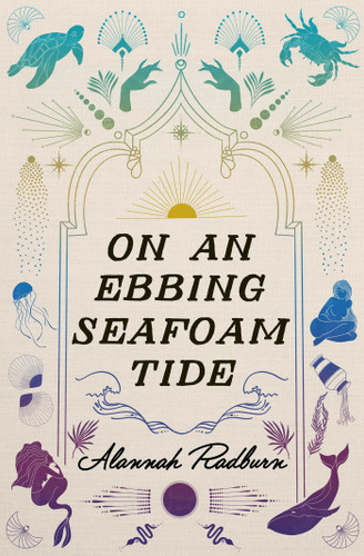 On an Ebbing Seafoam Tide book cover by Alannah Radburn