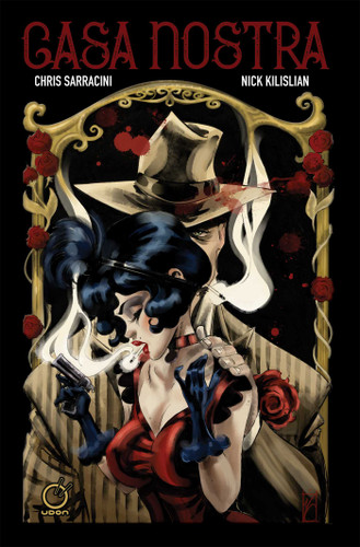 Casa Nostra book cover by Chris Sarracini