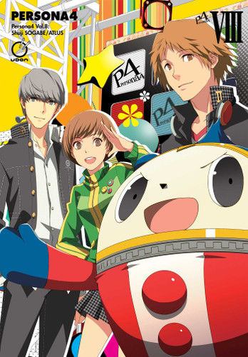 Persona 4 Volume 8 (Persona 4) book cover by Atlus