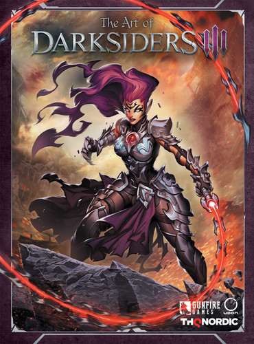 The Art of Darksiders III (Hardcover) (Art of Darksiders) book cover by THQ