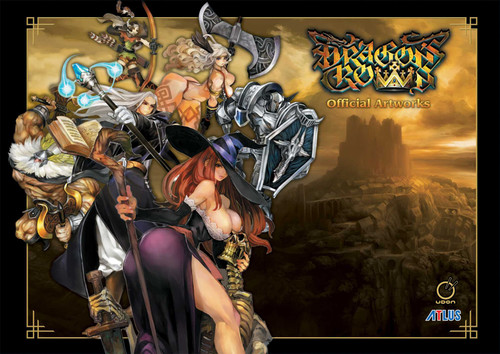 Dragon's Crown: Official Artworks book cover by Vanillaware