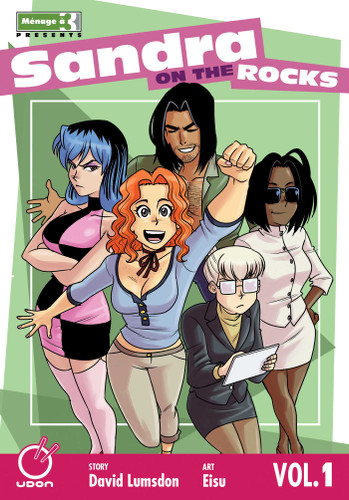 Sandra on the Rocks Volume 1 (Sandra on the Rocks) book cover by David Lumsdon