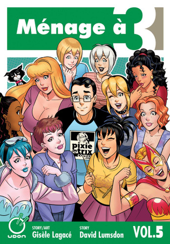 Ménage à 3 Volume 5 (Ménage à 3) book cover by David Lumsdon