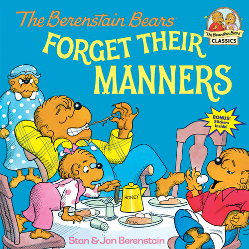 The Berenstain Bears Forget Their Manners (First Time Books) book cover by Stan Berenstain, Jan Berenstain